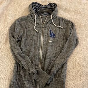 Nike LA dodgers zip up